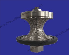 2014 Vacuum Brazed Diamond Hand Profile Wheel