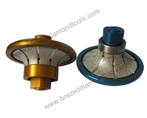 2014 Vacuum Brazed Diamond Hand Profile Wheel