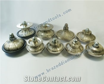 2014 Vacuum Brazed Diamond Hand Profile Wheel