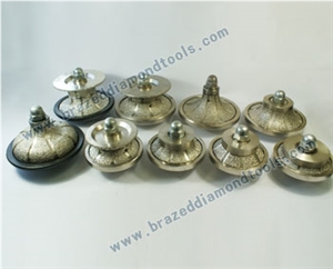 2014 Vacuum Brazed Diamond Hand Profile Wheel