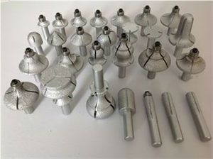 Best Quality Vacuum Brazed Diamond Grinding Head Edging Tool Best Quality Vacuum Brazed Diamond Grinding Head Edging Tool
