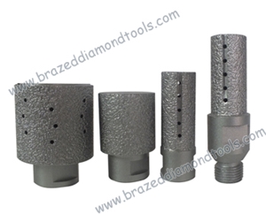 Vacuum Brazed Diamond Finger Bits for Stone/Granite/Marble Engraving