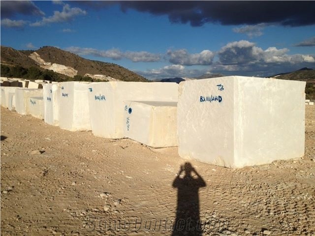 Crema Marfil Marble Block, Spain Beige Marble