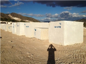 Crema Marfil Marble Block, Spain Beige Marble