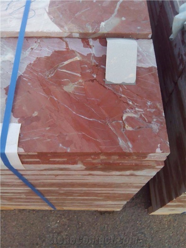 Rojo Alicante Marble Block, Spain Red Marble