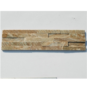 Beige Slate Cultured Stone Wall Panel