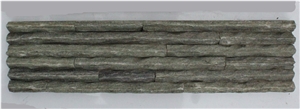 Culture Stone Panel,Green Ledgestone Wall Cladding Tiles