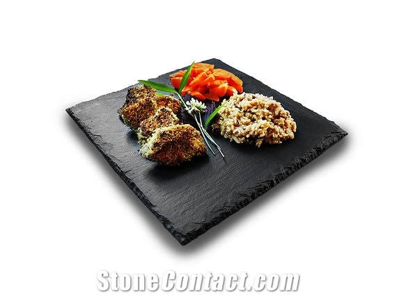 Food Contact Safe Slate Serving Tray