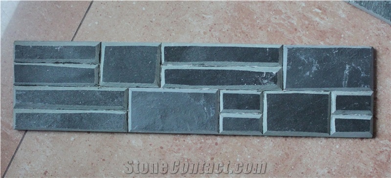 Green Culture Stone Panel, Ledgestone Wall Cladding Tiles