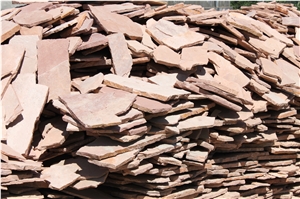 Irregular Shape Sandstone Flagstone Landscape, Random Flagstone Paving