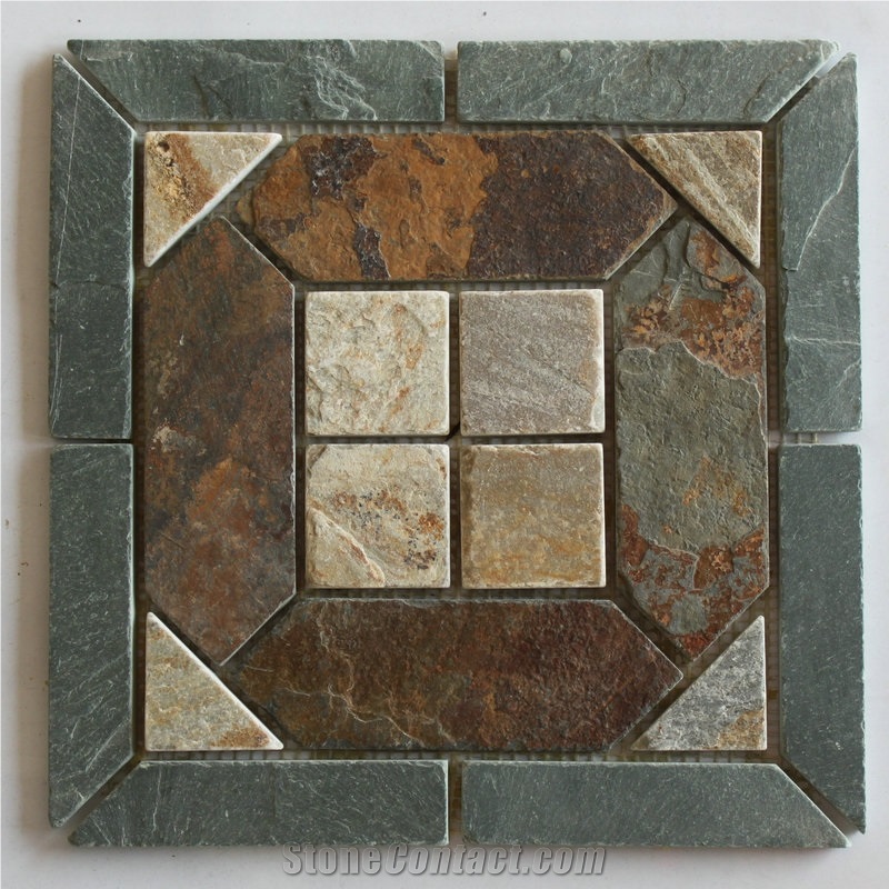 Mosaic Pattern Interior Wall Cladding