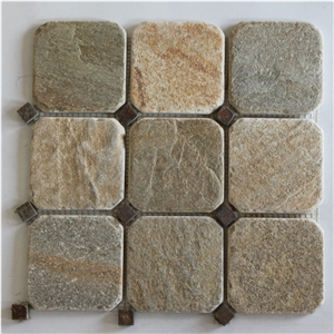 Mosaic Stone Tiles, Mosaic Brick, Mosaic Back Mesh