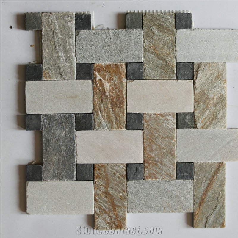Mosaic Stone Wall Cladding Decoration Panel