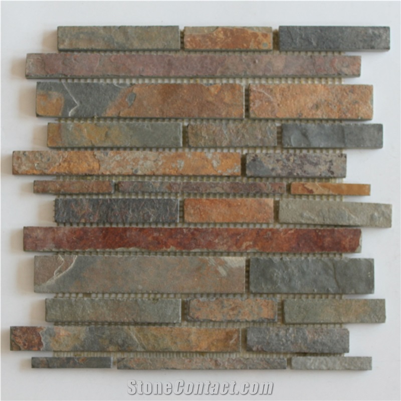 Mosaic Tiles, Slate Mosaic, Mosaic Panels