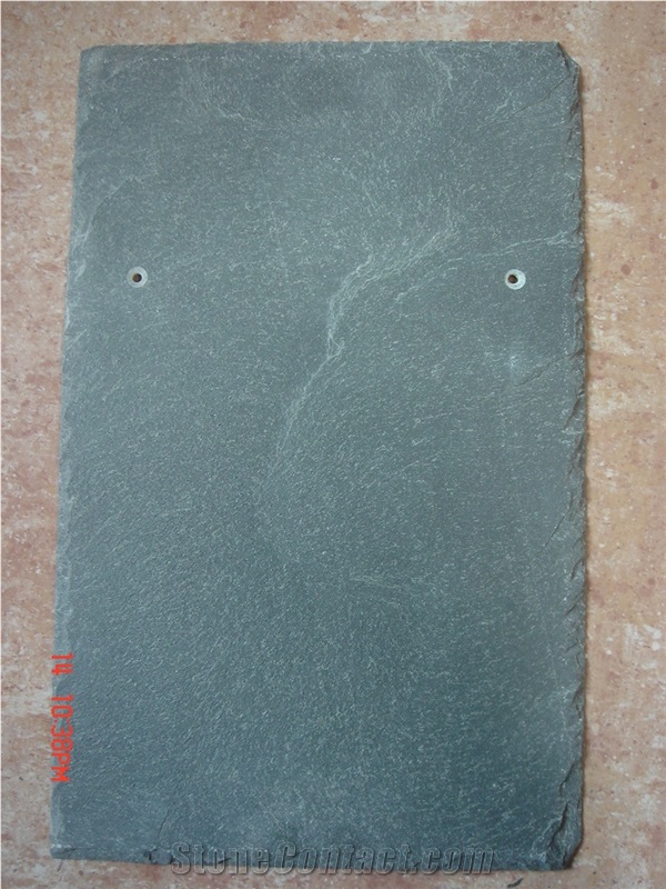 Natural Grey Roofing Slate,Dark Grey Slate Roof Covering Tiles