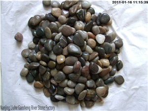 Natural Multicolor River Stone