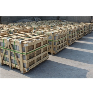 P014 Yellow Quartzite Flooring Tiles, Yellow Quartzite Floor Covering