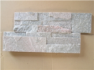 Pink Quartzite 180*350mm S Shape Interlock Panel Cultured Stone Pink Quartzite 180*350mm S Shape Interlock Panel Cultured Stone