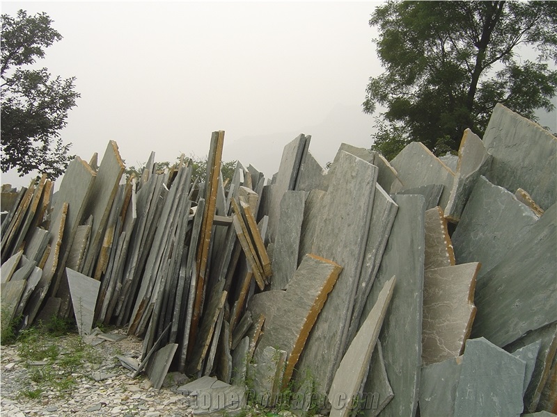 Quartzite Random Paving Irregular Flagstone Landscape Tiles