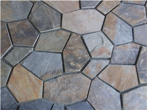 Rusty Flagstone Mats Slate Building ,Flagstone Pavers