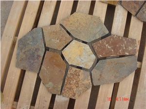 S1120 Rusty Flagstone Mats Slate