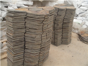 S1120 Rusty Flagstone Mats Slate