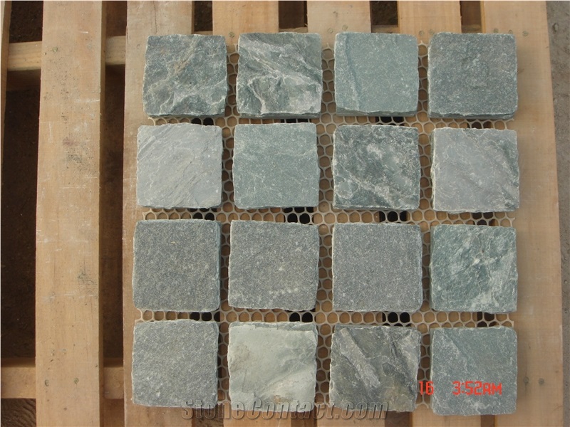 Square Pattern Back Mesh Paving Stone