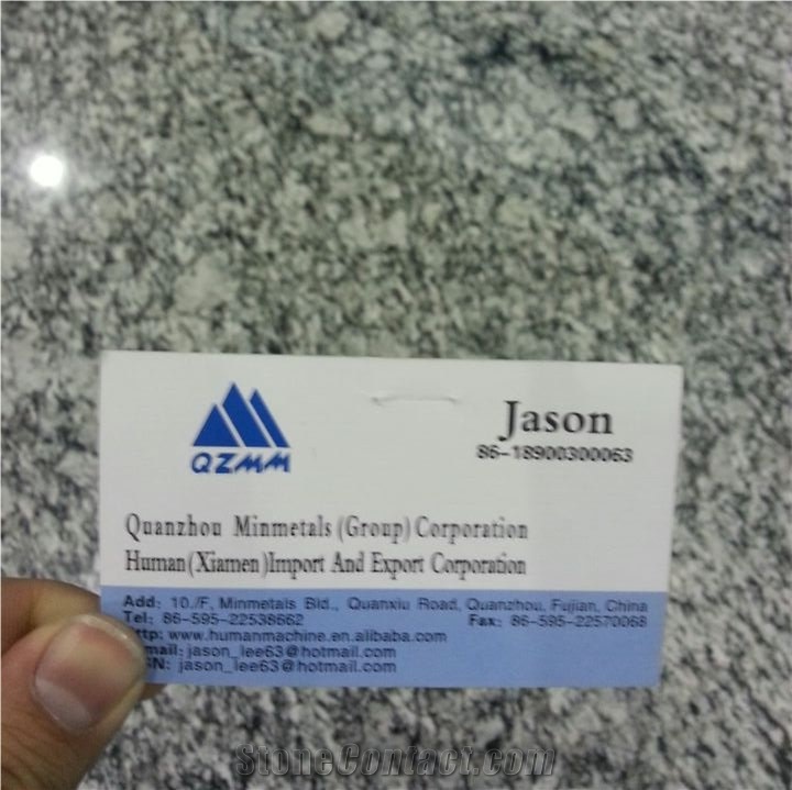 Spary White Grey Granite/The Room Inside and Outside Decoration