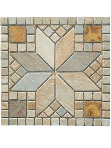 Slate,Beige Slate Mosaic