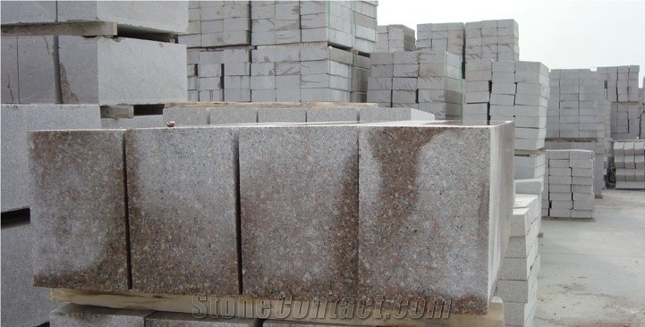 G368 Wulian Red Kerbstone and Paving Stones