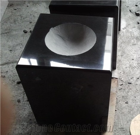Shanxi Black Granite Pillar