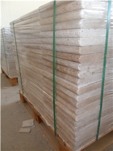 Travertine Tumbled Pool Copings