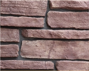 Artificial Culture Stone, Brown Cultured Stone,Castle Stone