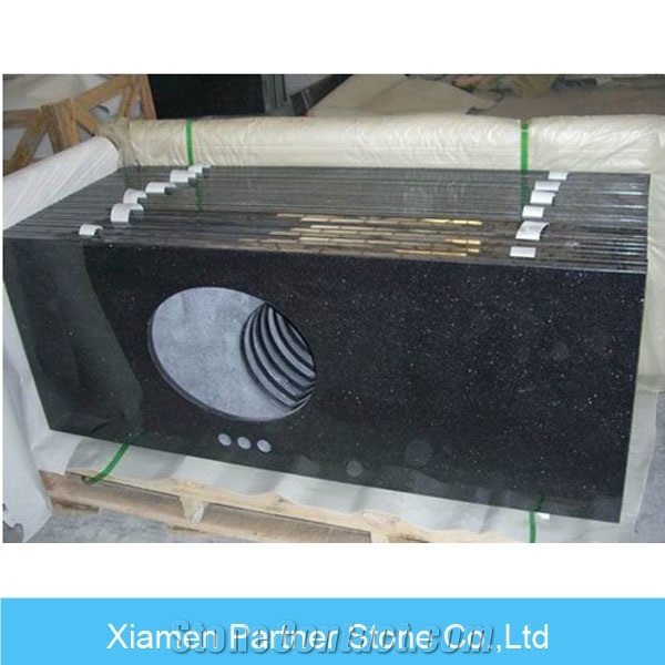 Black Pearl Bath Top Granite Vanity Top