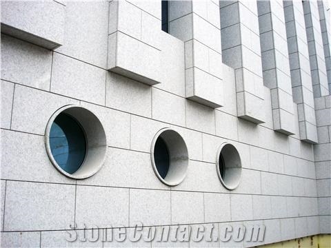 Building Stone, Grey Granite Walling