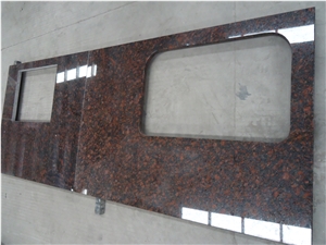 Tan Brown Granite Kitchen Countertops，Vanity Top,Bath Top