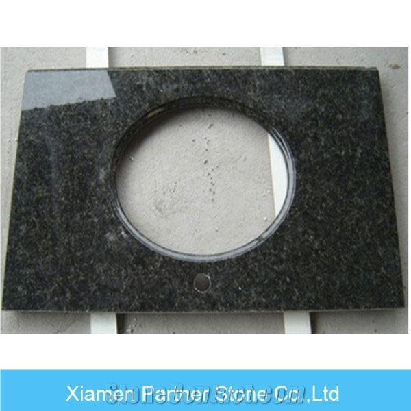 Verde Ubatuba Green Granite Bath Top,Vanity Top
