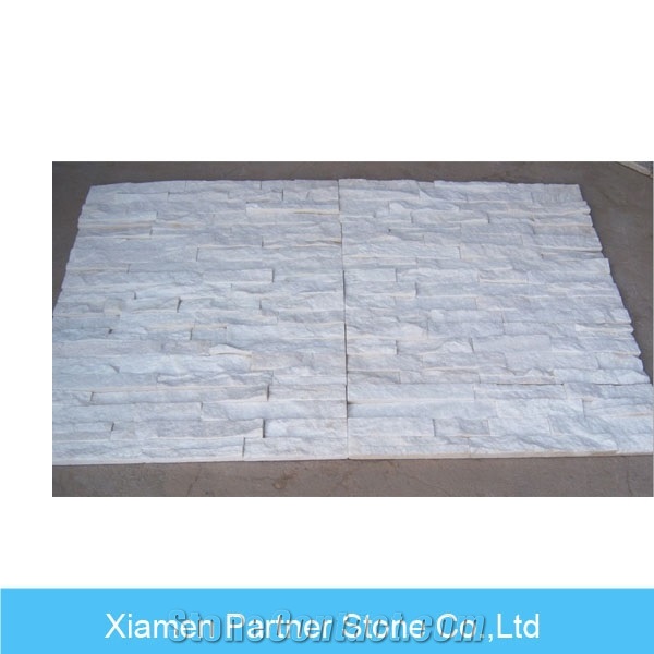 White Quartz Culture Stone, Quartzite Cultured Stone