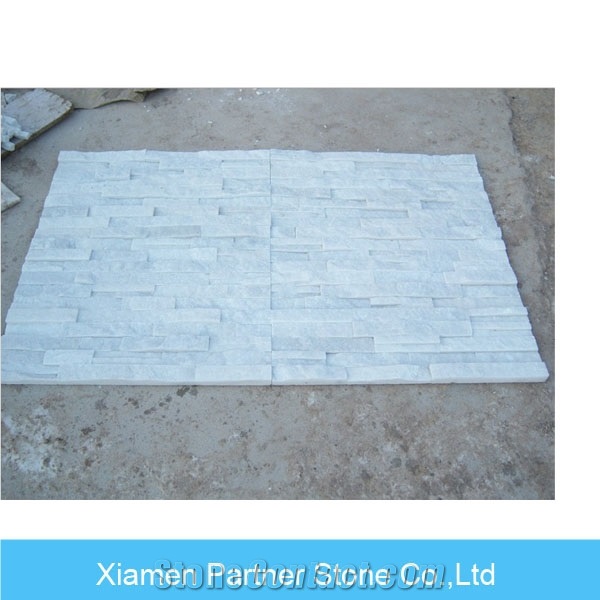 White Quartz Culture Stone, Quartzite Cultured Stone