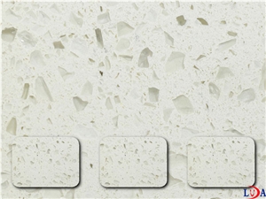 Luda White Galaxy Quartz Stone