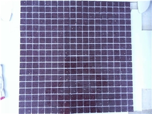 Plum Quartz Stone Mosaic