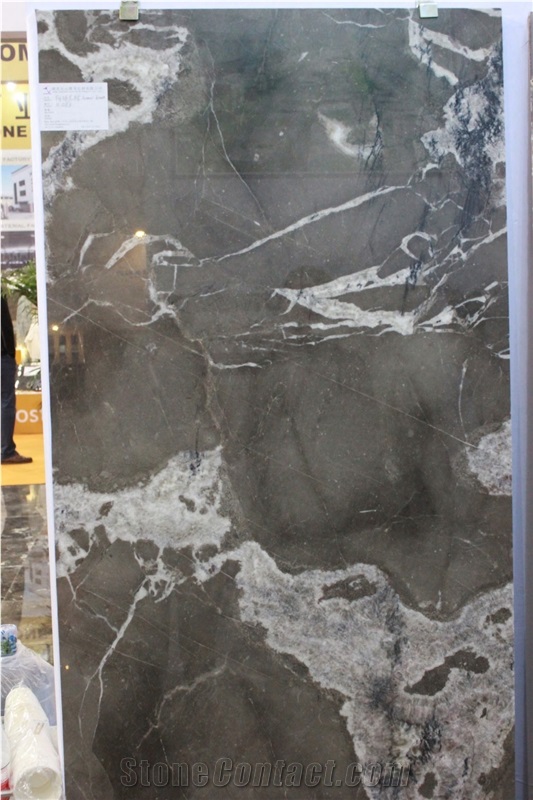 Aomari Brown Marble Slabs, Tiles