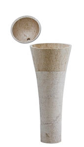 Veto Free Standing Wash Basin, Beige Marble Sinks & Basins
