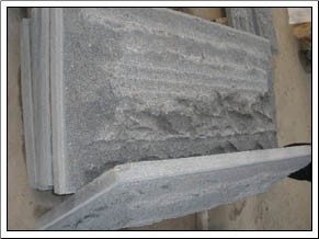 G654 Granite Mushroom Stone, Black Granite Mushroom Stone