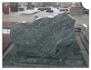 Verde Sanfrancisco Granite Monuments, Green Granite Monuments
