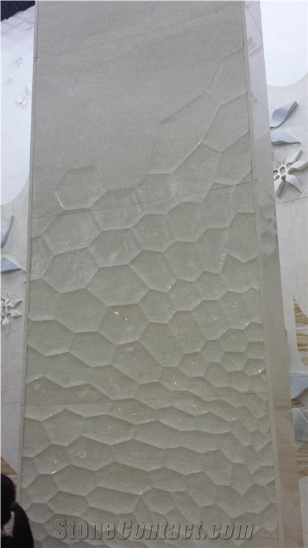 Crema Marfil Beige Cnc Walling