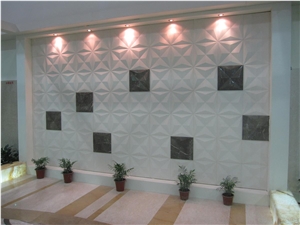 Crema Marfil Beige Cnc Walling