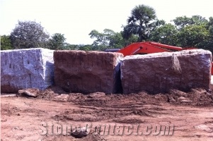 Lavender Blue Granite Block, India Blue Granite