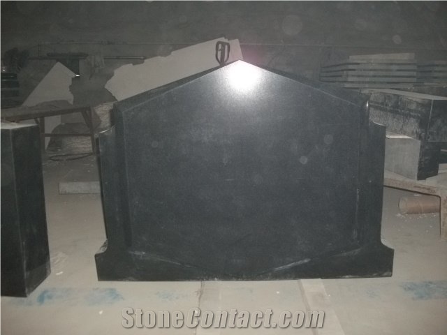 Apex Headstone, Hebei Black Granite Tombstone