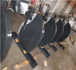Cross Headstone, Hebei Black Granite Monument & Tombstone